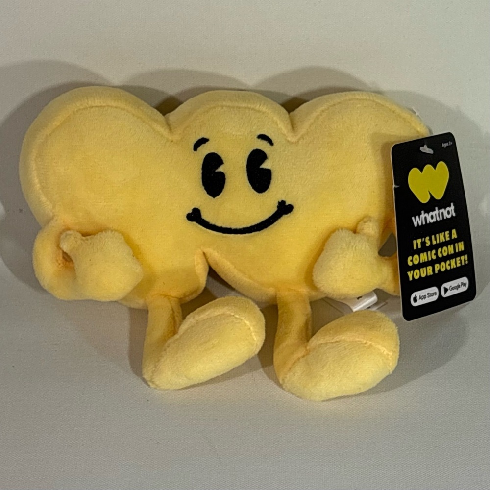 🔥 WHATNOT WHATTY SOFT 7 INCH PROMO PLUSH RARE COLLECTIBLE COMIC CON EXCLUSIVE